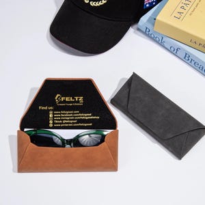 Gafas de sol de lujo sin montura, cuadradas y con efecto degradado: Montura dorada, protección UV. imagen 9