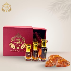 Amber Attar Perfume Oil: Natural Resinous Fragrance - Kannauj, India