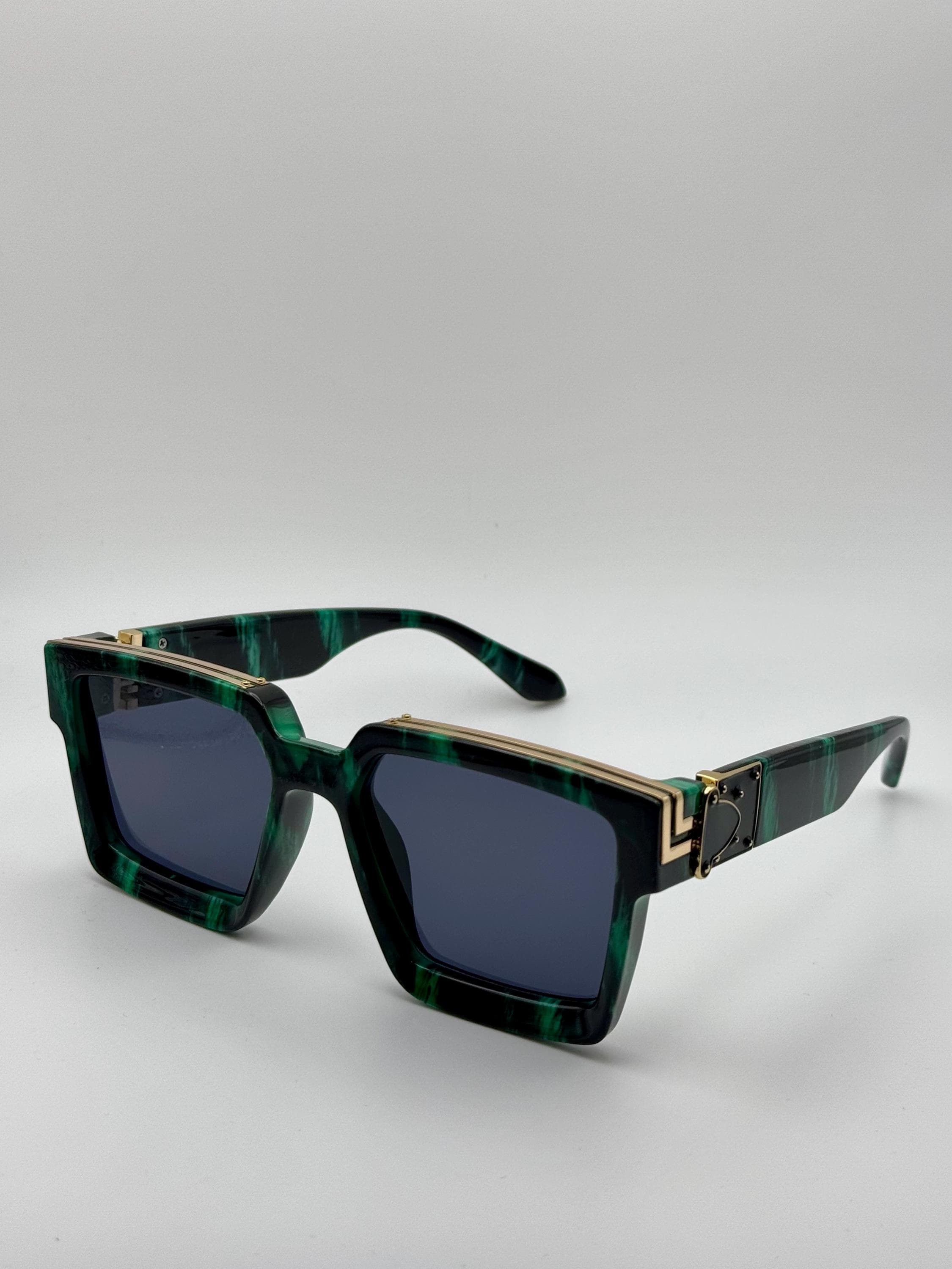 BCBGMAXAZRIA “RACY” NOS Black/White Marble‎ Sunglasses 55-16-140 20730 Marble Sunglasses - Etsy Ireland main image 4