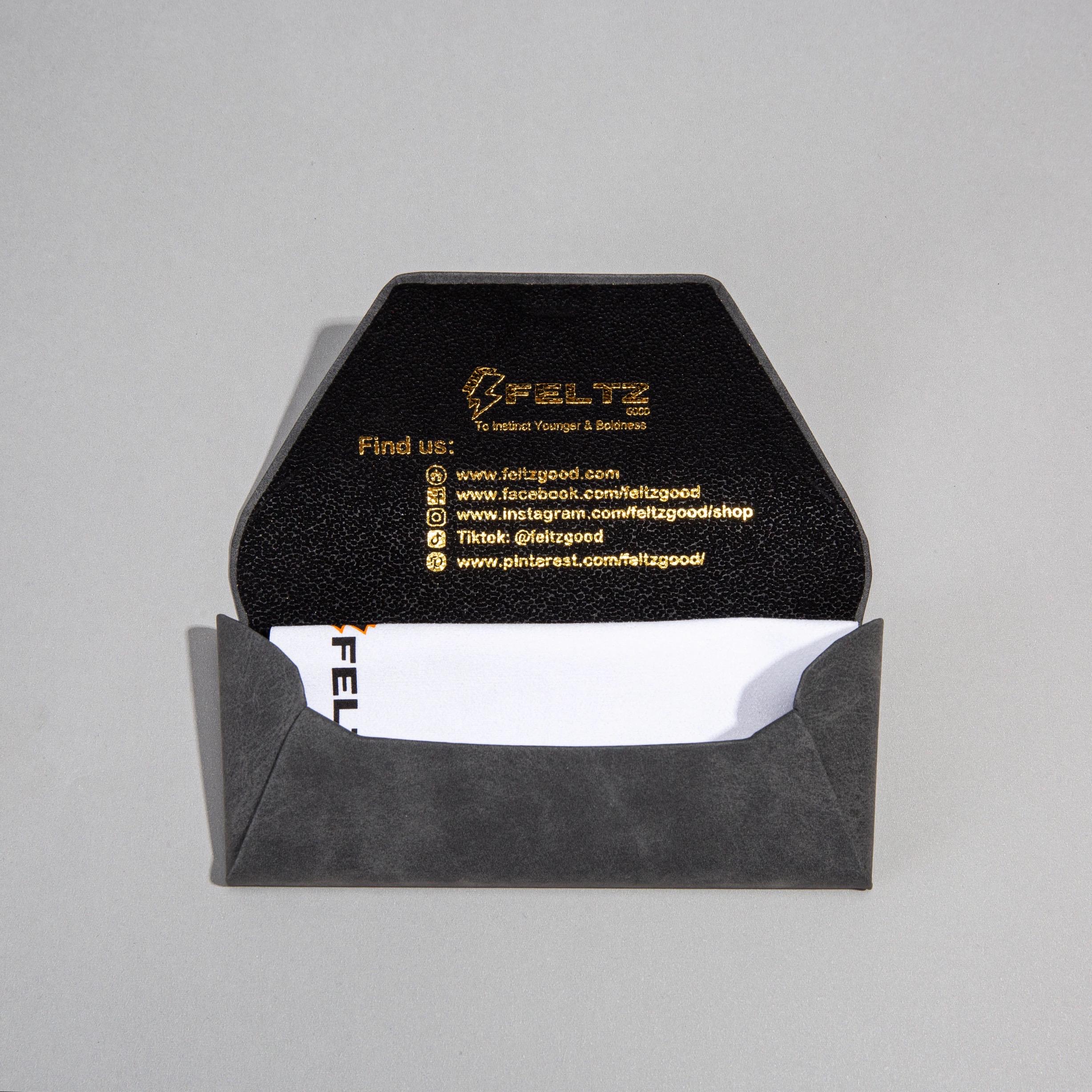 Retro Gold Frame Rectangle Sunglasses: Deep Blue Black Lens