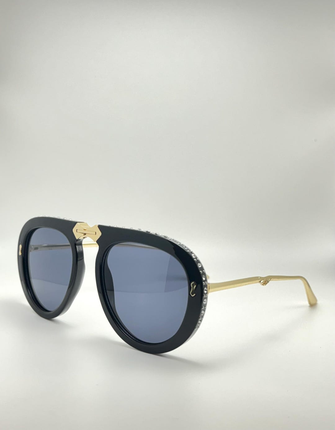 Diamond Quartz Polarized Foldable Sunglasses – Luxury UV400  display picture 2