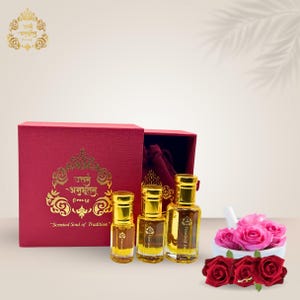 Pure Rose Attar Perfume Oil: Natural, Vegan, Alcohol-Free