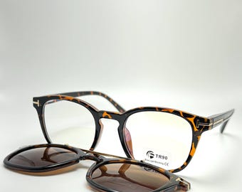 Gafas de sol italianas de lujo con doble lente, estilo retro