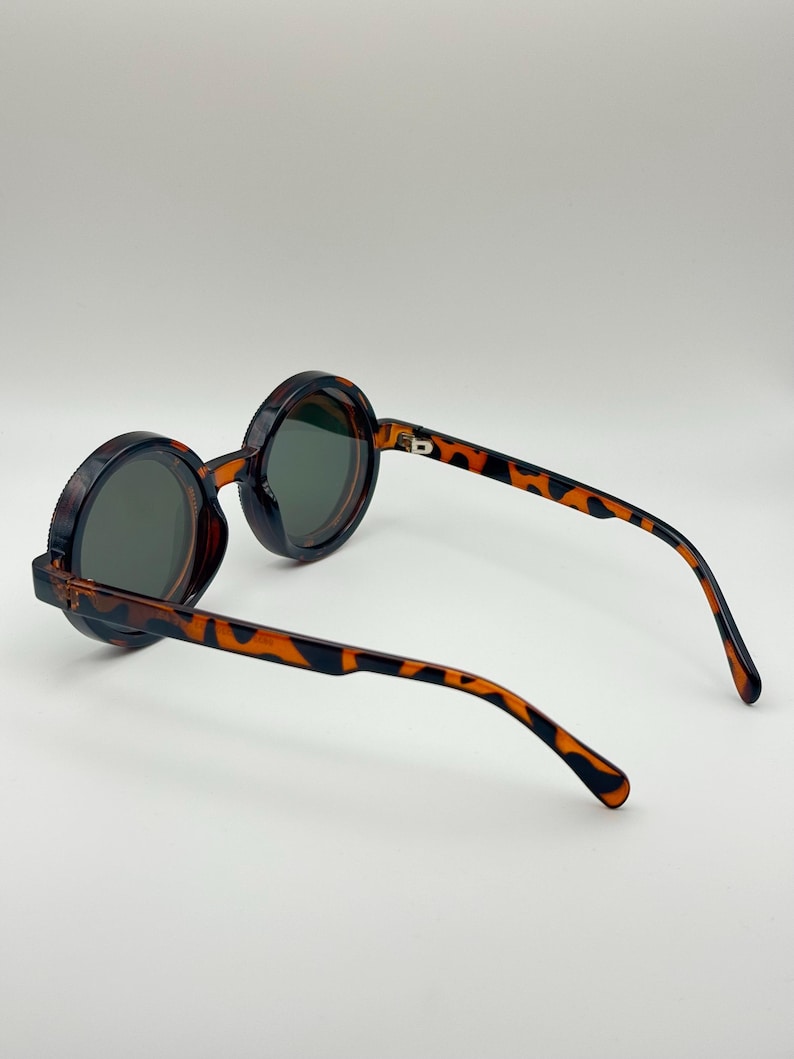 Gafas Steampunk con tinte ajustable: gafas de sol UV400 para cosplay y festivales imagen 8