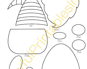 Build a Gnome Printable Craft