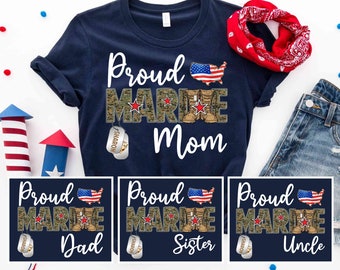 Marine Dad Shirt - Etsy