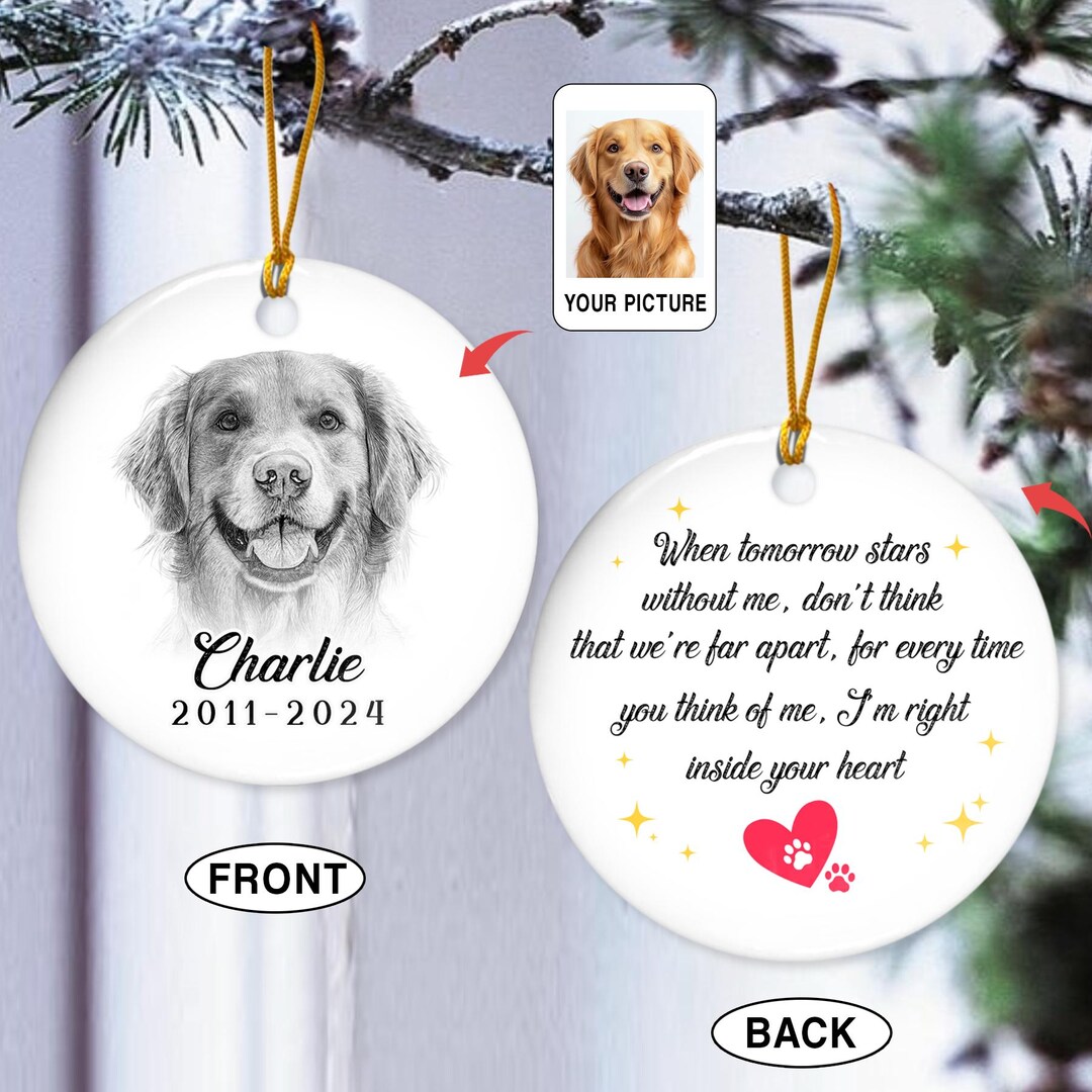 Personalized Memorial Dog Crystal Pendulum - Up to 4 Dogs - Best Gift For Dog Lovers