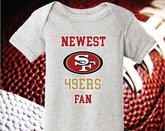 49ers jersey onesie