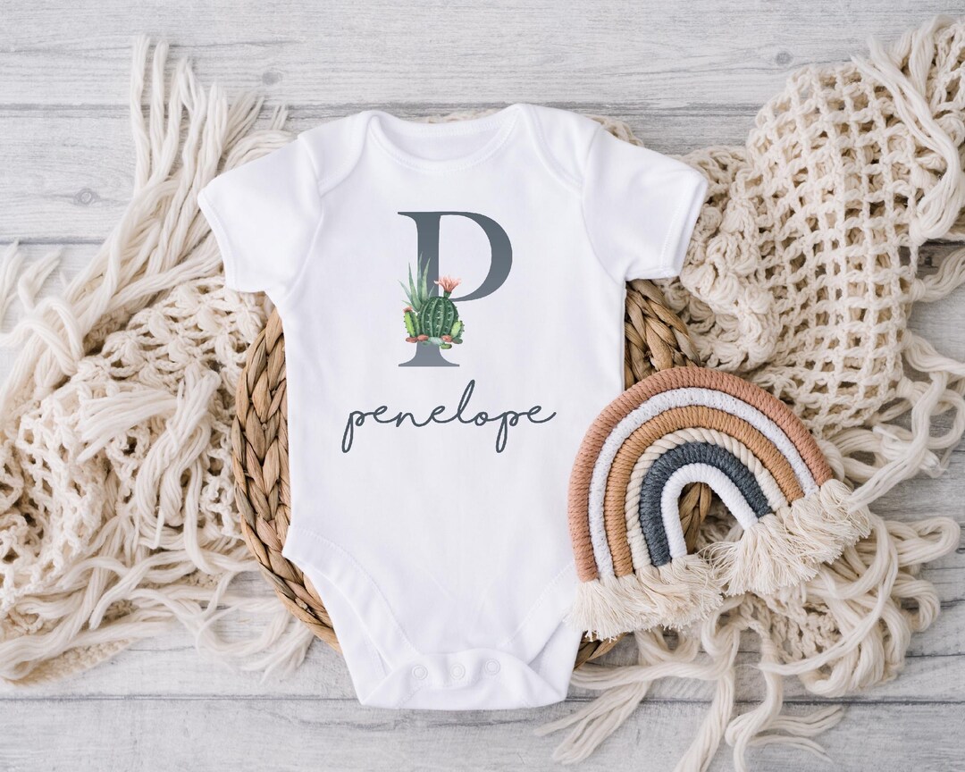 Girls Cactus Pearl Snap Vintage Onesie or Shirt by Shea Baby main image 1