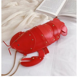 Lobster shape crossbody bag Fun Hot