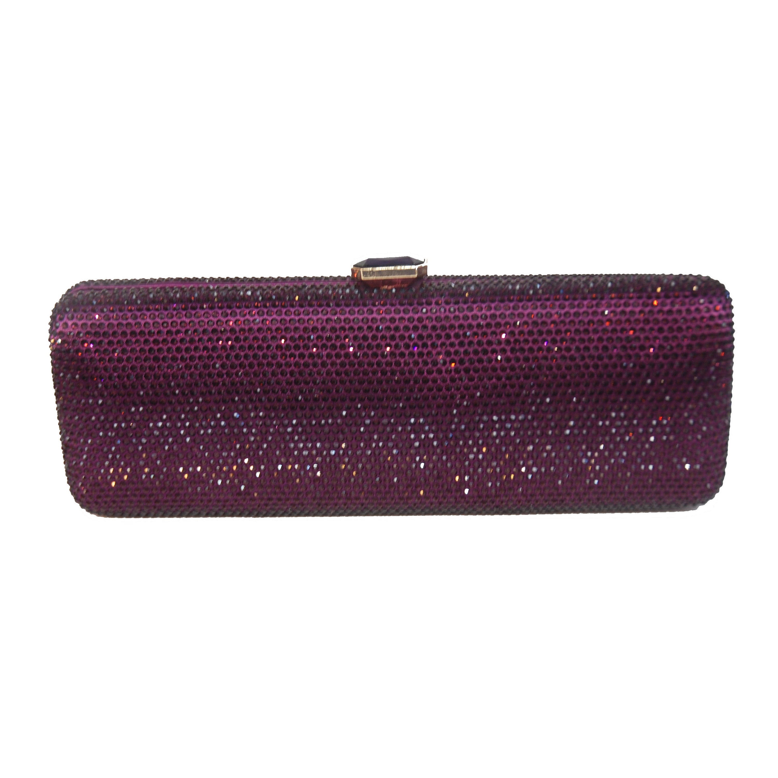 Plum clutch shop bag