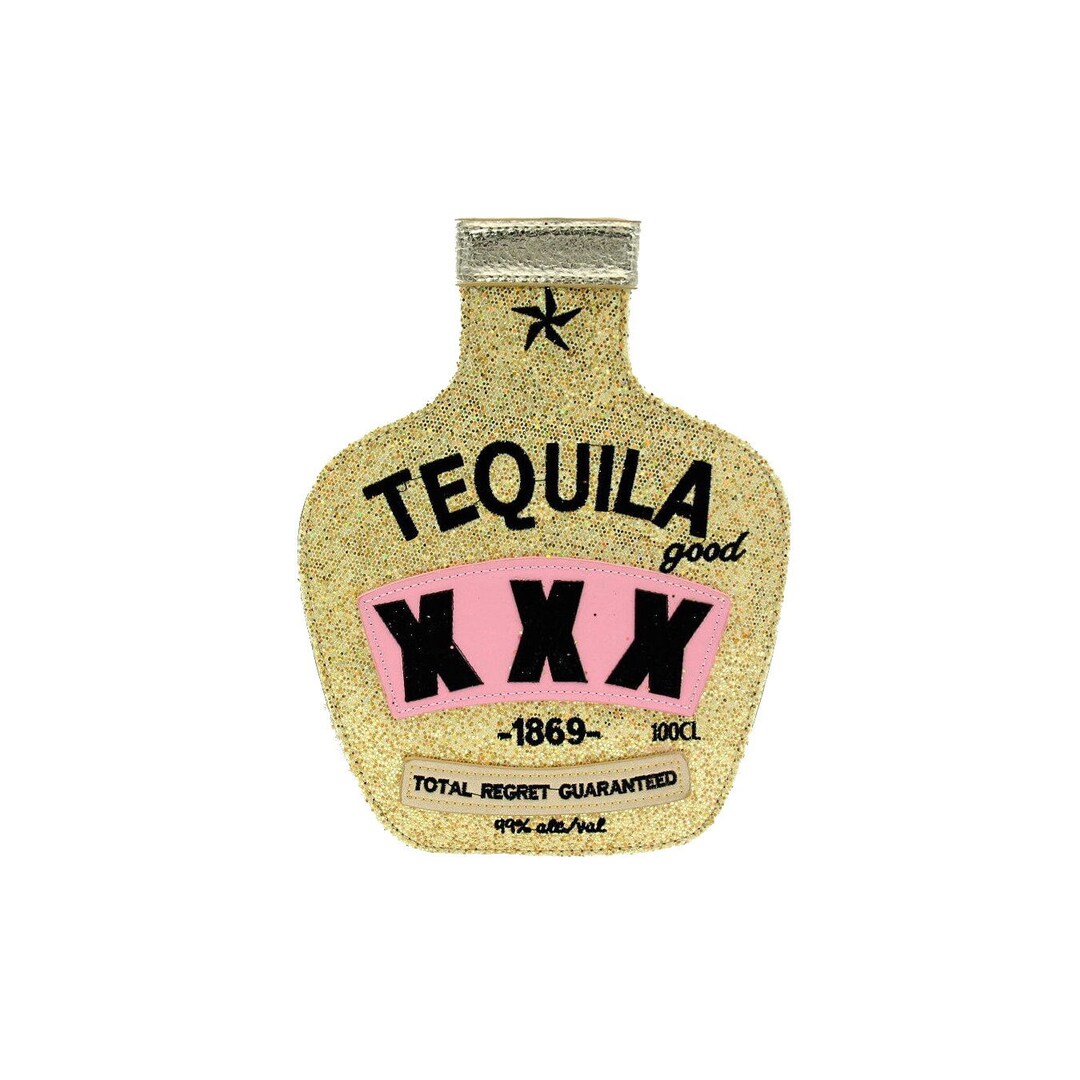 TEQUILA Bottle Shape Crossbody Bag Fun Mexican Hot Etsy