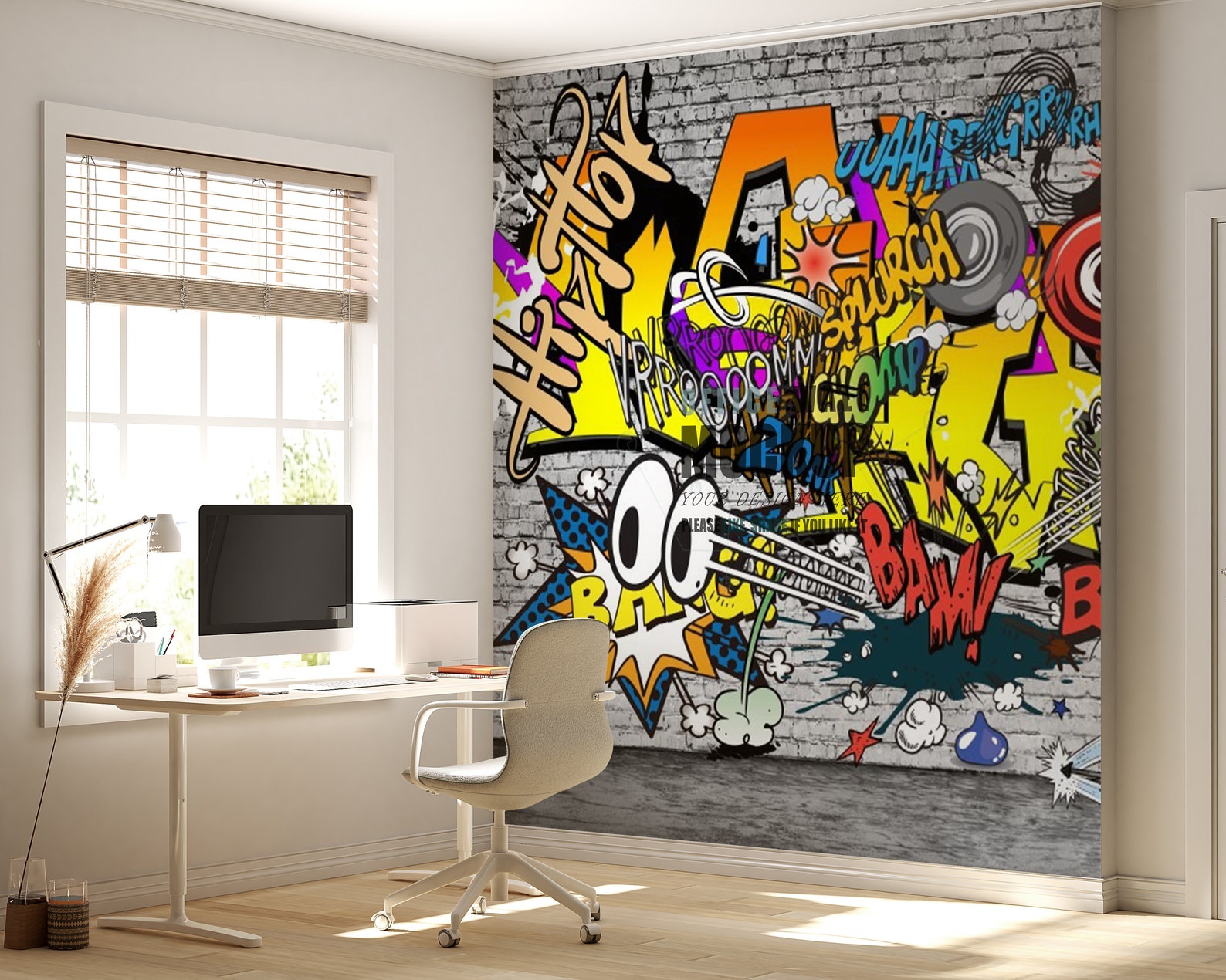 Graffiti Wallpaper Background Wallpaper Colorful Wallpaper Etsy