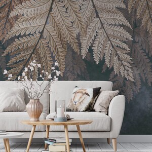 75 Genius Home Decor Ideas From the Designers We Love in 2025 - Minimalist Floral Wallpaper For Living Room Decor