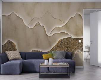 Reyhui 3D Wallpaper Abstract Tunnel Space Stereo Wall Mural Metal Ball Tapiz Para Pared For Bedroom Living Room TV Background Wall Studio(Not Peel And Stick - View #6