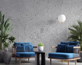 Grey Concrete Wallpaper: Peel and Stick Marble Texture Wall Decor