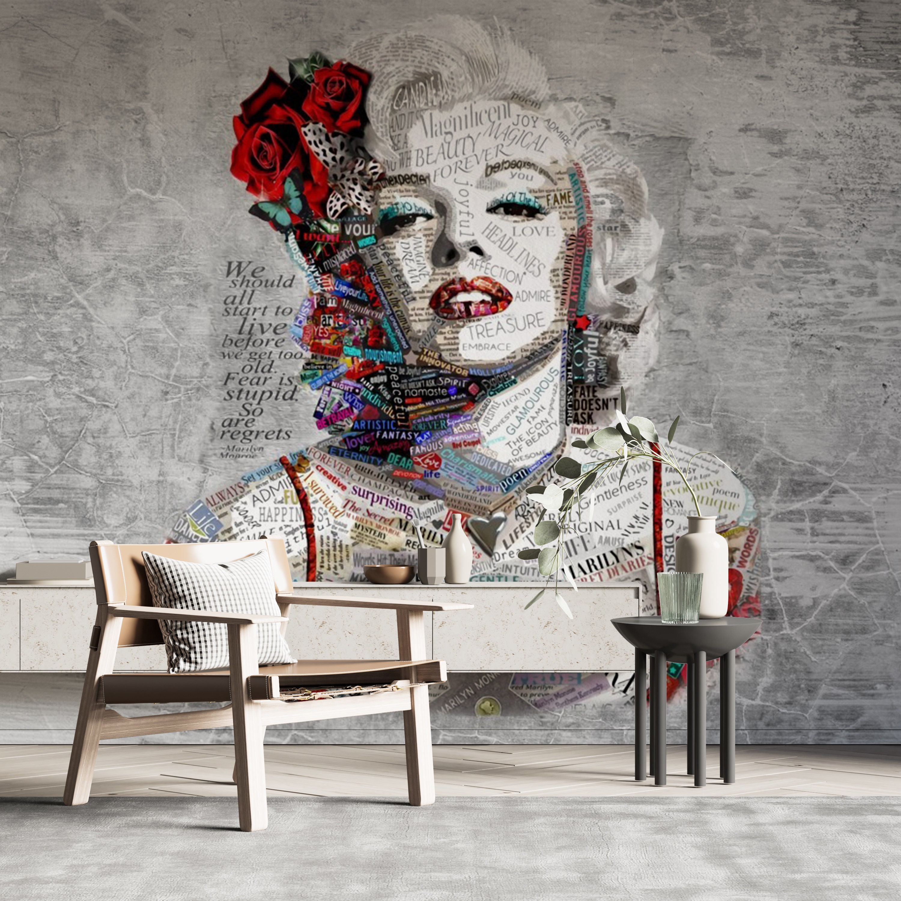 マリリンモンロー　ラグ　タフティング　ウォールアート マリリンモンロー ラグ タフティング ウォールアート - メルカリ