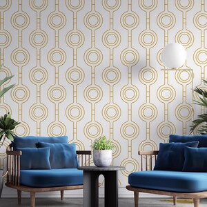 Pattern Wallpaper Mural: Peel and Stick Removable Wall Decor
