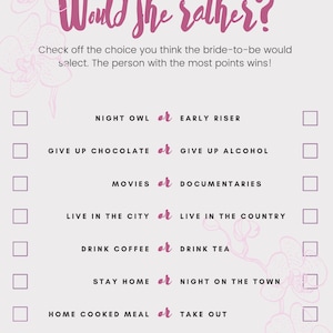 Bridal Shower Games, Wedding Shower Games, Printable Bridal Shower Games, Bride or Groom, Minimalist Bridal Shower Games
