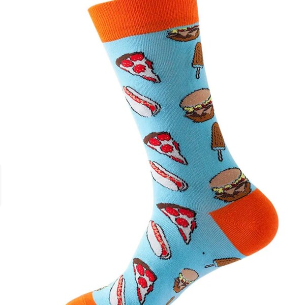 Junk Food Socks | Unisex Novelty Socks