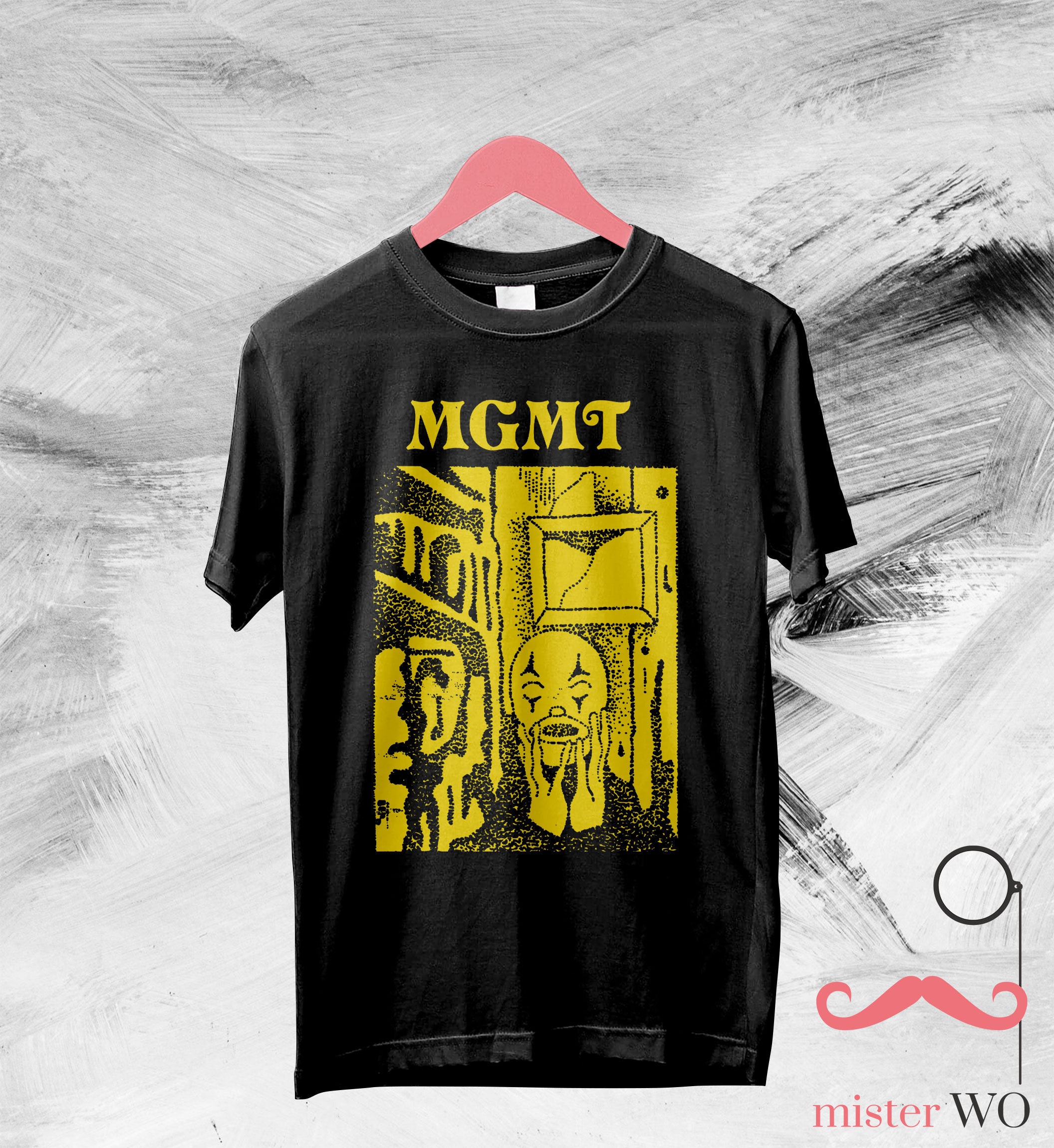 MGMT Little Dark Age Album T-Shirt - MGMT Shirt, Classic Rock Shirt, Andrew VanWyngarden, Ben Goldwasser
