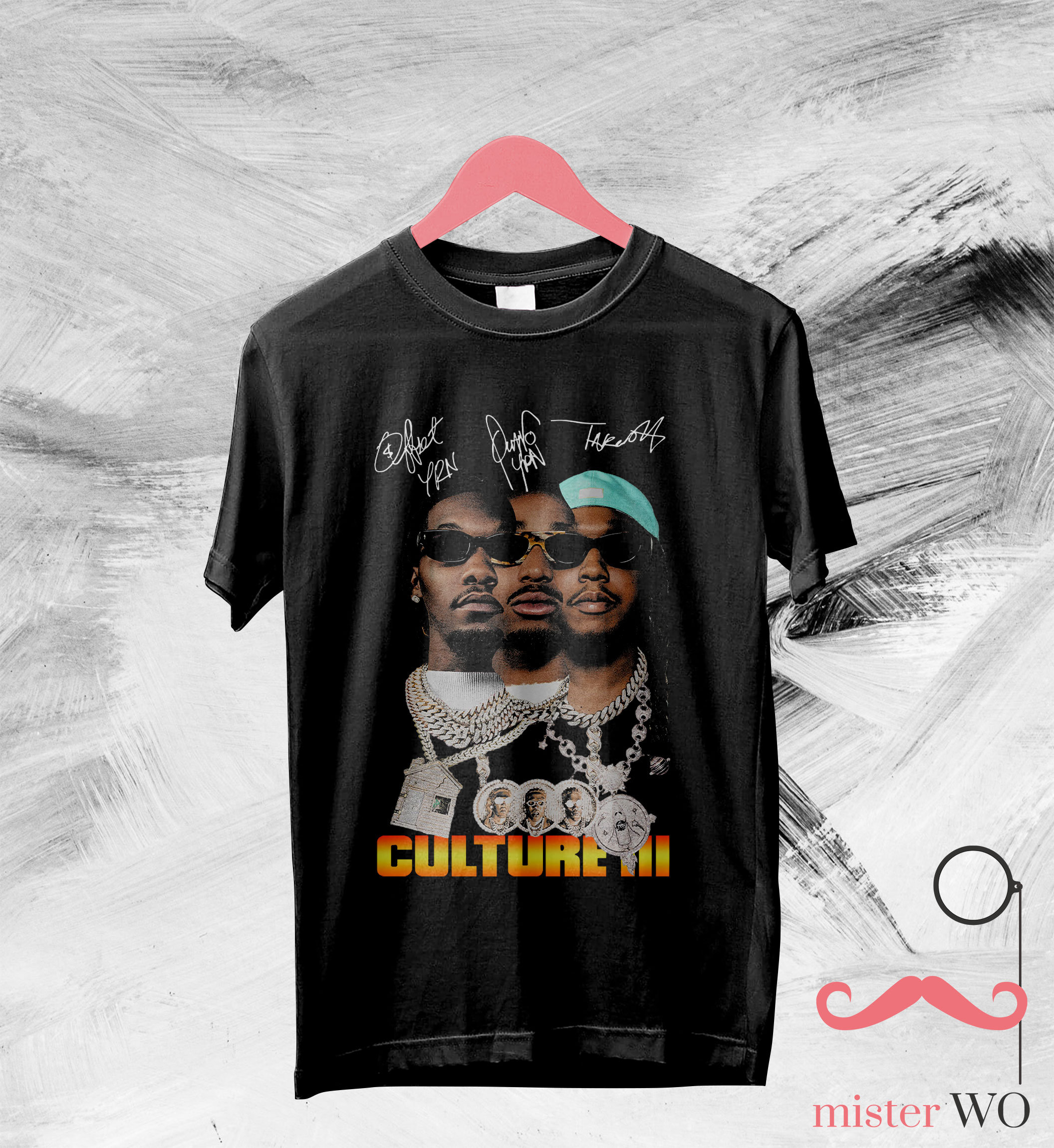 Migos Culture III Graphic T-shirt - Migos Shirt, Migos Tour, Takeoff Shirt, Music Shirt, Gift for Fan