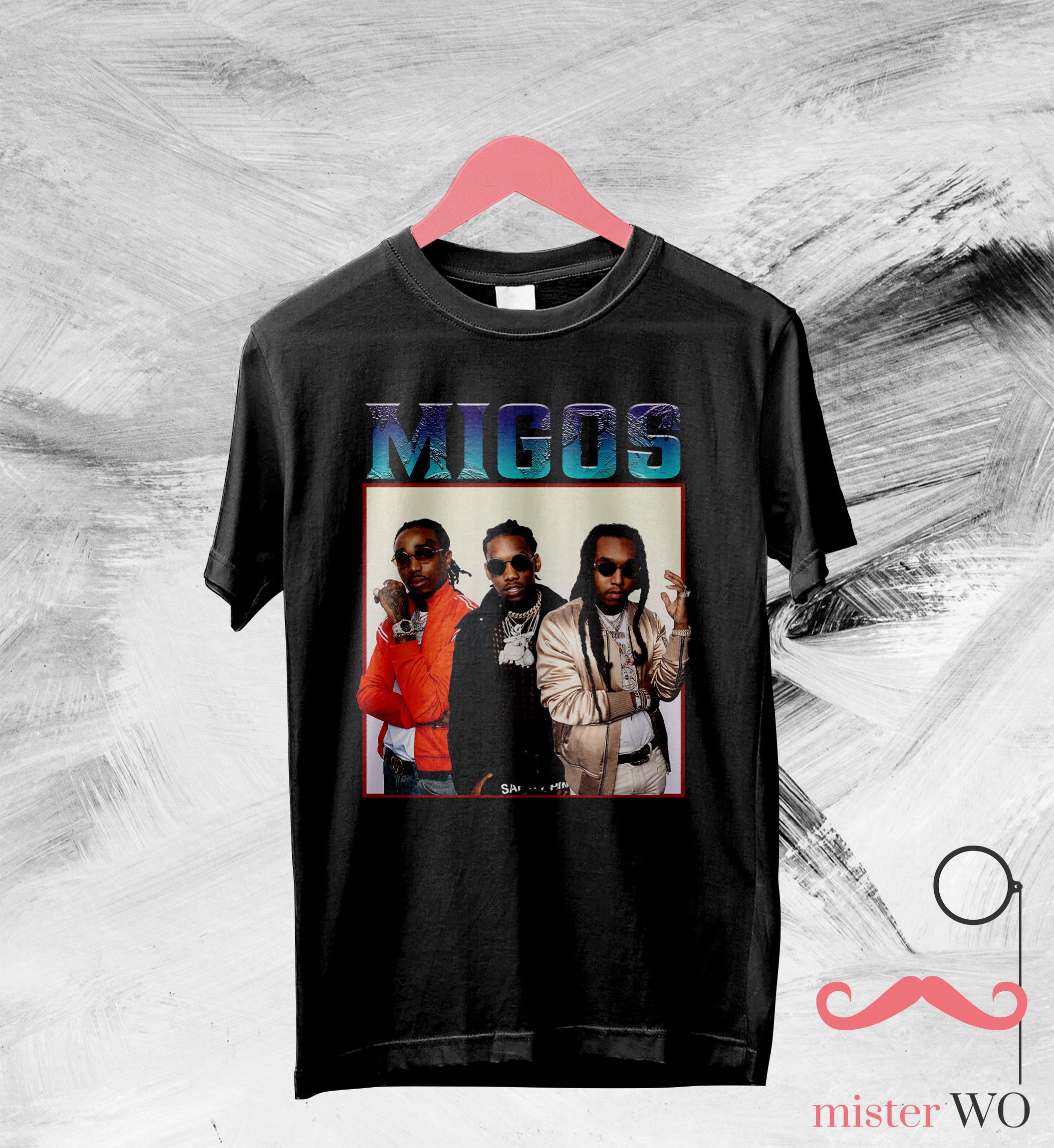 Discover Migos Vintage Raptee T-shirt - Migos Shirt, Migos Tour, Takeoff Shirt, Music Shirt, Gift for Fan