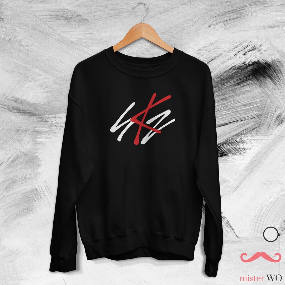 SKZ Sweatshirt Kpop Stray Kids Sweatshirt Kpop Fandom Stay Etsy