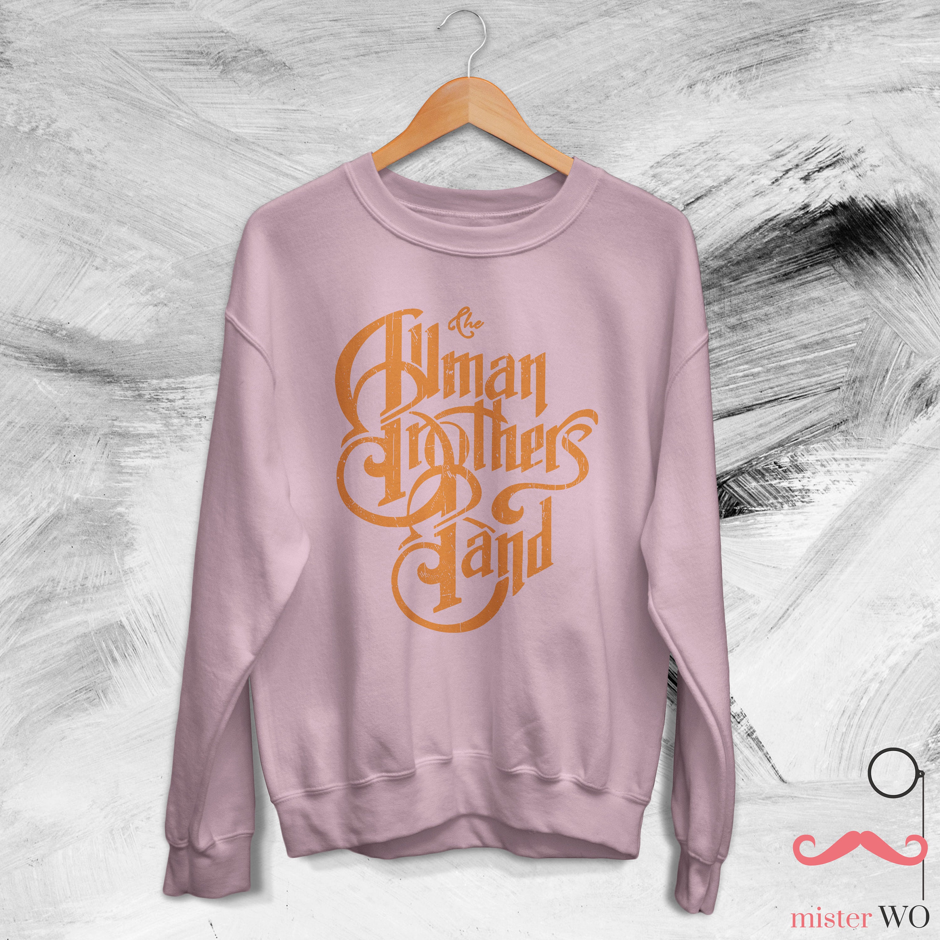 The Allman Brothers Band Vintage Logo Sweatshirt The Allman Brothers Band sold by DavHarrison SKU 38815889 25 OFF Printerval