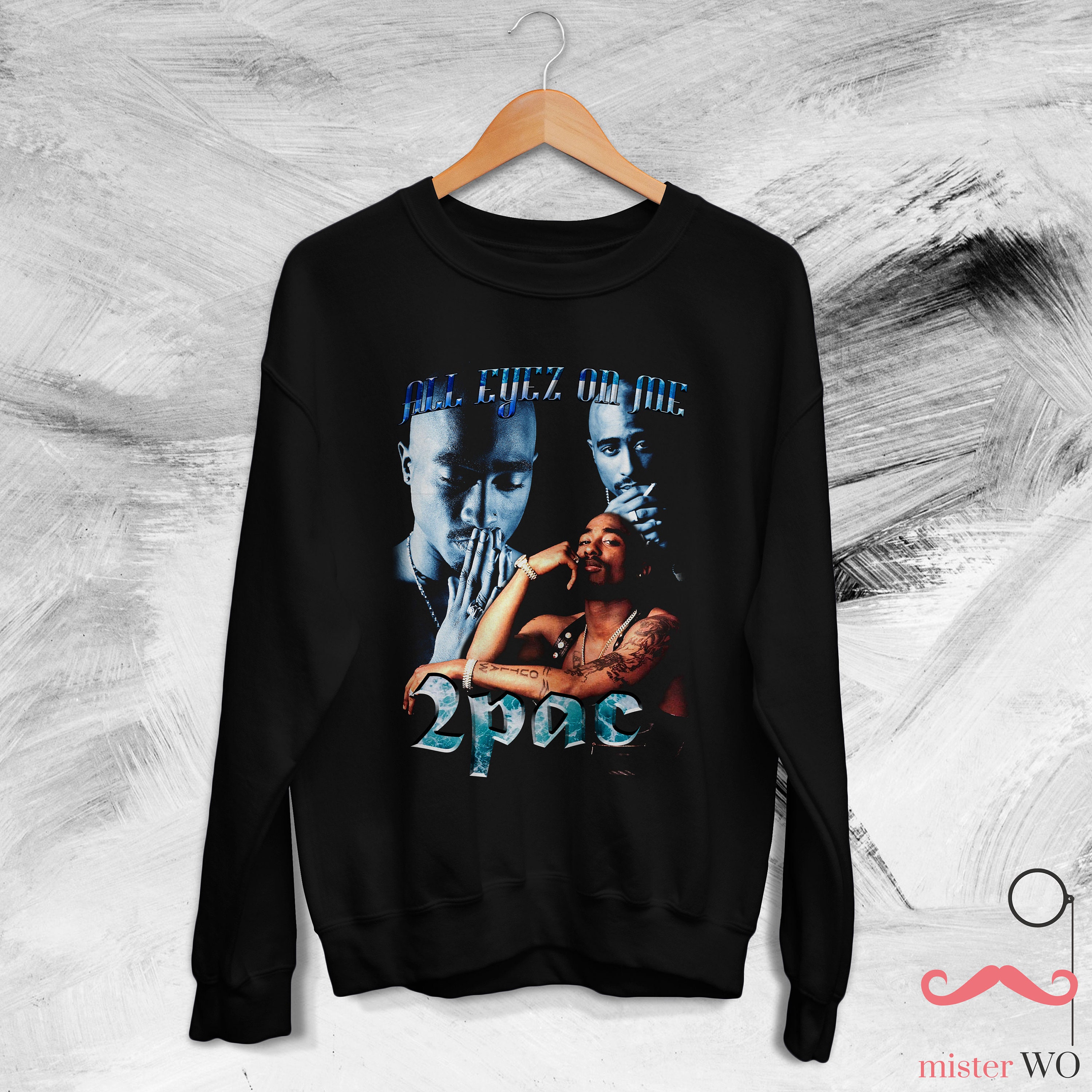 Discover Tupac Vintage 90's Sweatshirt - Tupac Shakur