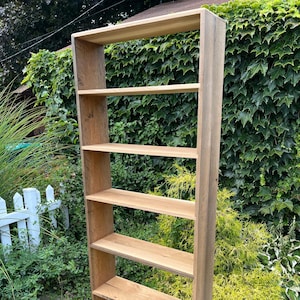 White Oak Hardwood Bookcase