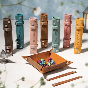 Custom Leather Tray, Zodiac Sign Valet Tray, Catchall Tray for Men, Leather Gift for Him, Personalized Decorative Trays