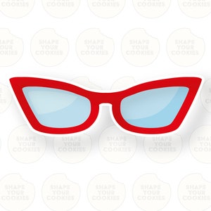 Glasses Cookie Cutters.