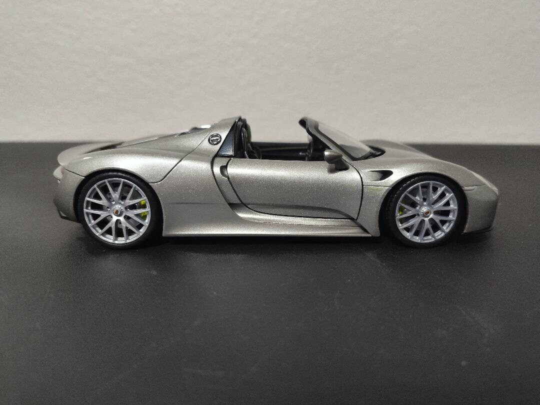 Porsche 918 Spyder Convertible - 1/24 Scale Diecast Model Car - Etsy