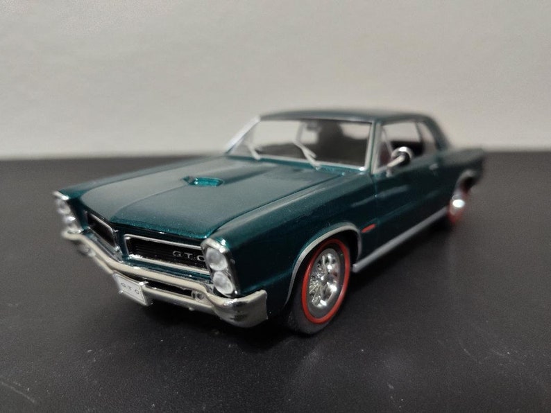 Gto Model Car 1965 Pontiac GTO, 1:24 Scale Diecast Model Car - Etsy