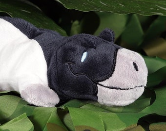 Nanuqsaurus - Pocketsaurus - Beanie Plush - Artist Made - Unique - Dinosaur