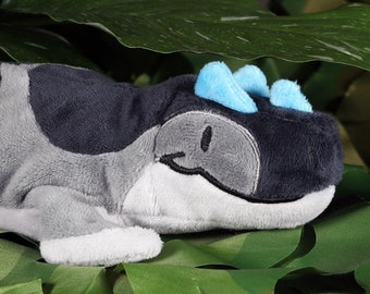 Ceratosaurus - Pocketsaurus - Beanie Plush - Artist Made - Unique - Dinosaur
