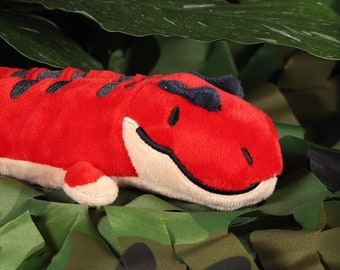 Tyrannosaurus - Pocketsaurus - Beanie Plush - Artist Made - Unique - Dinosaur