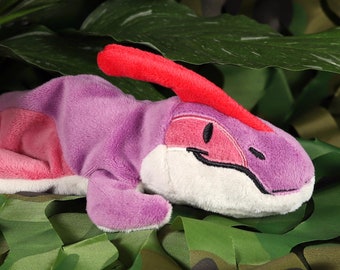 Parasaurolophus - Pocketsaurus - Beanie Plush - Artist Made - Unique - Dinosaur