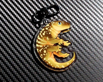 Leachie gecko - Acyrlic keychain - Reptile