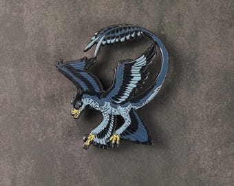 Microraptor - Enamel Pin - Dinosaur