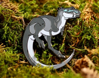 Gorgosaurus Typhon - Metal Pin - Dinosaur - The Devils Demons