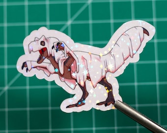 Halloween Allosaurus - Dinosaur Sticker