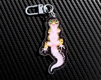 Leopardgecko - Acyrlic keychain - Reptile