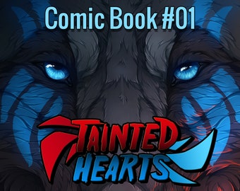 Tainted Hearts - Comic book - 108 pages - physical book - Wolves - Graphic Novel