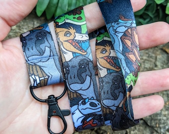 Dinosaur Friends - Lanyard - Schlüsselband