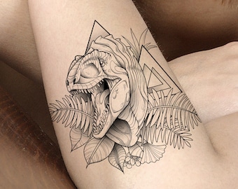 Temporary Tattoo - Acrocanthosaurus