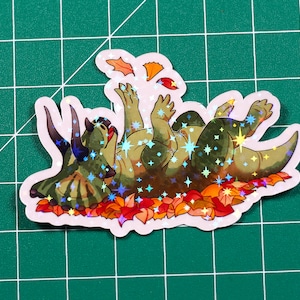Triceratops d'Halloween - Dinosaure Sticker