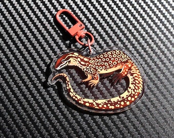 Ackie monitor - Acyrlic keychain - Reptile