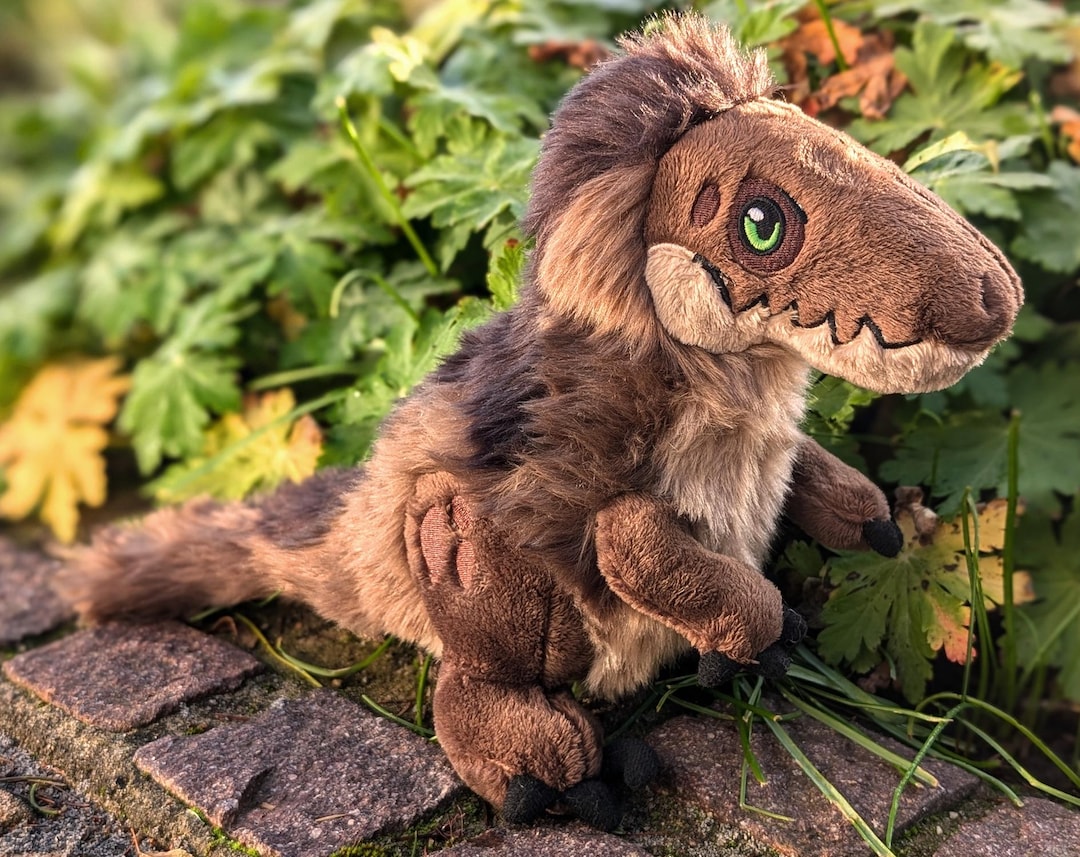 Deiro the Deinonychus Dinosaur Plush Toy